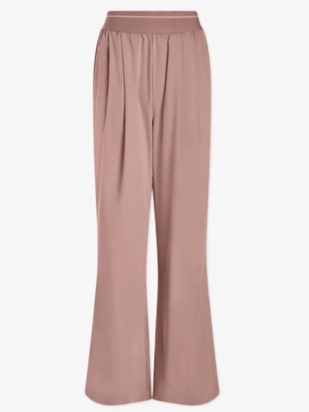 Varley Wide-Leg Pants in Mauve Pink